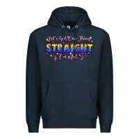 Navy Let's get one thing straight i'm not Premium Hoodie - FaDigitalArtStudio
