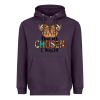 Plum You Are Chosen Religious Heavyweight Hoodie - LillyAllenDesigns