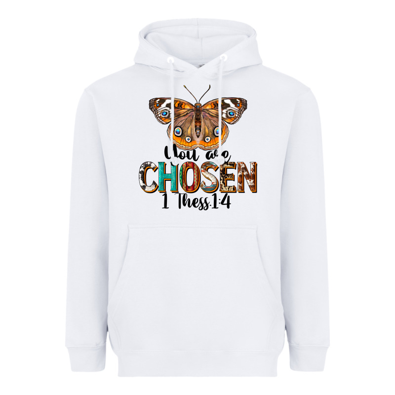 You Are Chosen Religious Heavyweight Hoodie by LillyAllenDesigns | Teevron