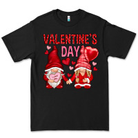 Black valentines day with gnomies Premium Tee - NancyCooperArtShop