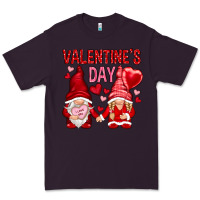 Plum valentines day with gnomies Premium Tee - NancyCooperArtShop