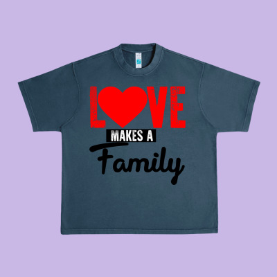 Family Love Urban Heavy Tee Designed By Bettercallsaul