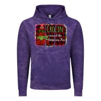 Cloud Purple Crocin around the christmas tree Vintage Hoodie - Bettercallsaul