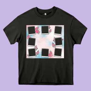 Add Your Text Photo Collage Life Heavy Core Tee Designed By Maliassmallbusiness
