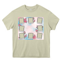 Mossy add your text photo collage life Heavy Core Tee - MaliasSmallBusiness
