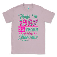 Lilac made in 1987, 35 years of being awesome Classic Tee - Jasminsmagicworld