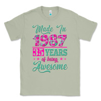 Matcha made in 1987, 35 years of being awesome Classic Tee - Jasminsmagicworld