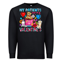Black My Patients is Valentines Premium Sweatshirt - CowhideDigitalArt