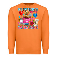 Carrot My Patients is Valentines Premium Sweatshirt - CowhideDigitalArt