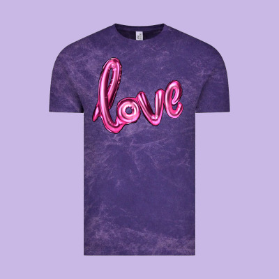 Valentine's Day Love Balloon Vintage Tee Designed By Ranaportraitstore