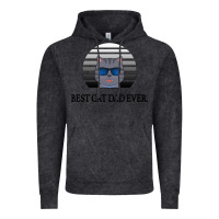 Vintage Black Best Cat Dad Ever Vintage Hoodie - Bettercallsaul