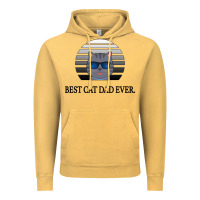 Best Cat Dad Ever Vintage Hoodie | Teevron
