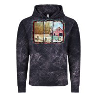 Cloud Black Christmas Barn Tractor Snow Vintage Hoodie - Bettercallsaul