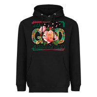 Black With god all things are possible leopard frame Heavyweight Hoodie - LillyAllenDesigns