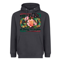 Smoke With god all things are possible leopard frame Heavyweight Hoodie - LillyAllenDesigns