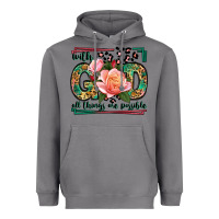 Storm With god all things are possible leopard frame Heavyweight Hoodie - LillyAllenDesigns