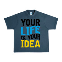 Midnight Navy YOUR LIFE YOUR IDEA V2 Urban Heavy Tee - Bettercallsaul