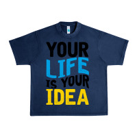 Navy YOUR LIFE YOUR IDEA V2 Urban Heavy Tee - Bettercallsaul