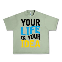 Oil Green YOUR LIFE YOUR IDEA V2 Urban Heavy Tee - Bettercallsaul