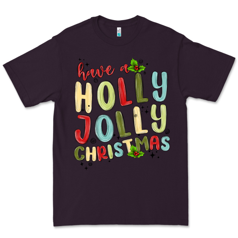 Have A Holly Jolly Christmas Premium Tee by MaliasSmallBusiness | Teevron