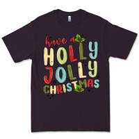 Plum have a holly jolly christmas Premium Tee - MaliasSmallBusiness