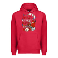 My Favorite Baseball Player Calls Me Mom Premium Hoodie | Teevron