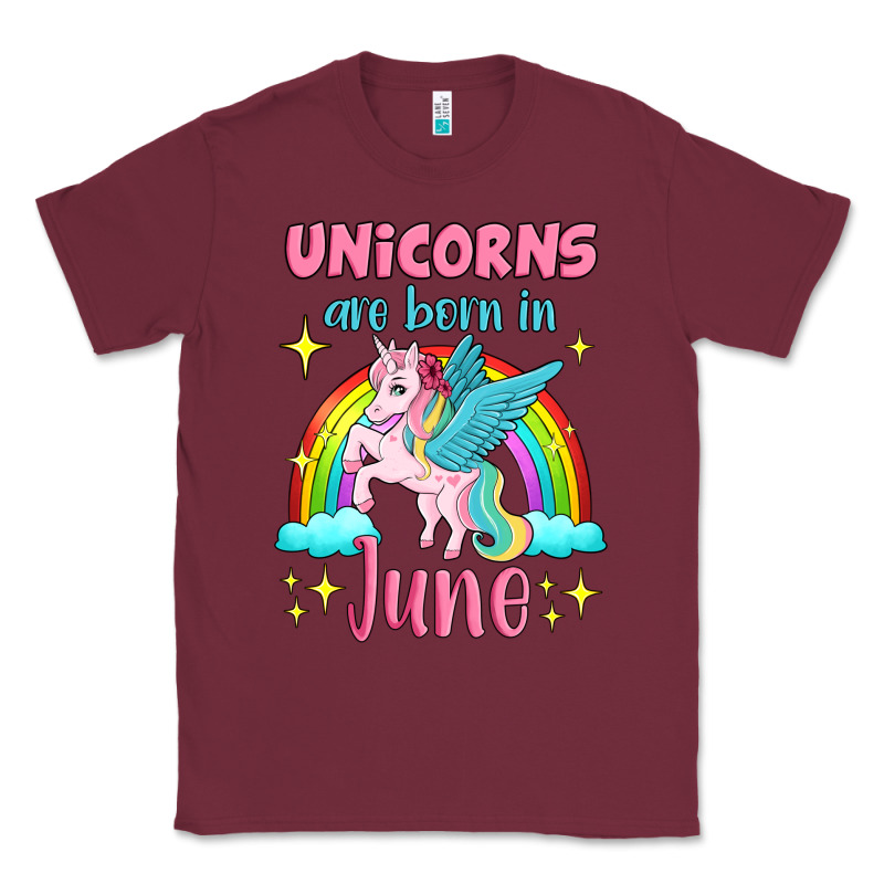 Unicorns Are Born In June Classic Tee by Jasminsmagicworld | Teevron