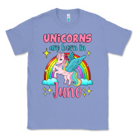 Colony Blue unicorns are born in june Classic Tee - Jasminsmagicworld