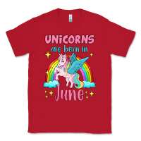 Red unicorns are born in june Classic Tee - Jasminsmagicworld
