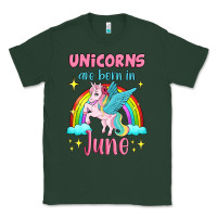 Sports Green unicorns are born in june Classic Tee - Jasminsmagicworld