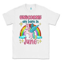 White unicorns are born in june Classic Tee - Jasminsmagicworld