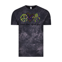 Cloud Black mardi gras love peace Vintage Tee - Bettercallsaul