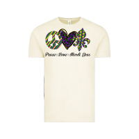 Vintage Arctic mardi gras love peace Vintage Tee - Bettercallsaul