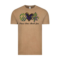 Vintage Coffee mardi gras love peace Vintage Tee - Bettercallsaul