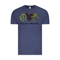 Vintage Denim mardi gras love peace Vintage Tee - Bettercallsaul
