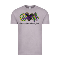 Vintage Zinc mardi gras love peace Vintage Tee - Bettercallsaul