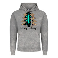 Cloud Rock Happy Holidays Tree Vintage Hoodie - Bettercallsaul