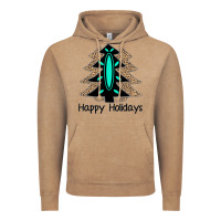 Vintage Coffee Happy Holidays Tree Vintage Hoodie - Bettercallsaul