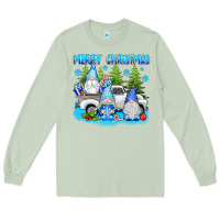 Matcha merry christmas gnomies Long Sleeve Tee - texasbilliewilder