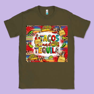 Tacos And Tequila Classic Tee Designed By Ranaportraitstore