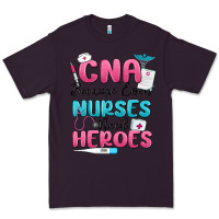 Plum cna because even nurses need heroes Premium Tee - MaliasSmallBusiness