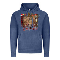 Vintage Denim Merry Christmas Hairdresser Vintage Hoodie - Bettercallsaul