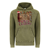 Vintage Olive Merry Christmas Hairdresser Vintage Hoodie - Bettercallsaul