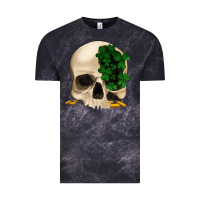 Cloud Black St patrick's  skeleton Vintage Tee - Bettercallsaul