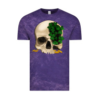 Cloud Purple St patrick's  skeleton Vintage Tee - Bettercallsaul