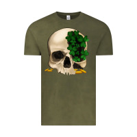 Vintage Olive St patrick's  skeleton Vintage Tee - Bettercallsaul