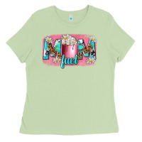 Matcha mom fuel Ladies Tee - NancyCooperArtShop