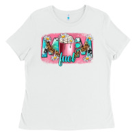 White mom fuel Ladies Tee - NancyCooperArtShop