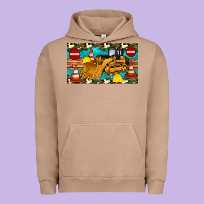Bulldozer Sippy Urban Hoodie Designed By Artiststas