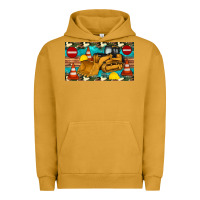 Pigment Peanut Butter bulldozer sippy Urban Hoodie - Artiststas